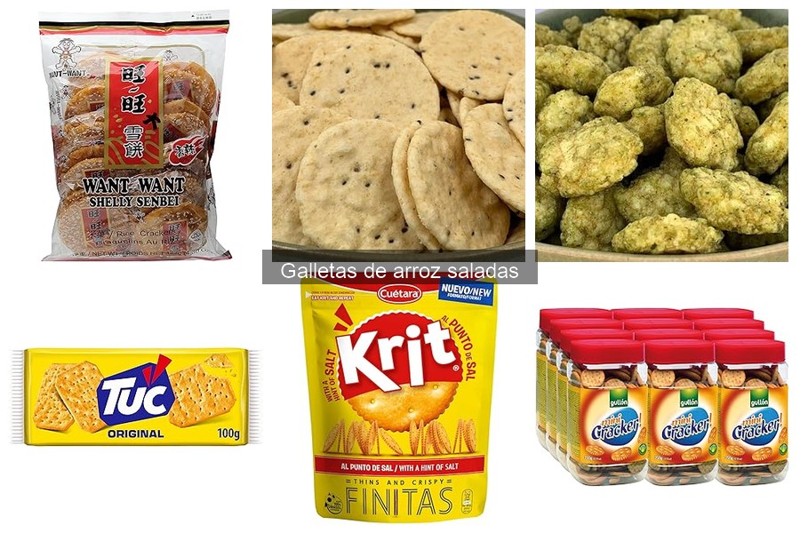 Problemas Comunes al Comer Galletas de Arroz Saladas