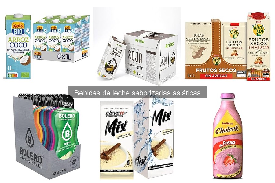 Problemas comunes al consumir bebidas de leche saborizadas asiáticas