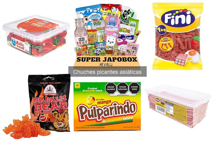 Problemas comunes al consumir chuches picantes asiáticas
