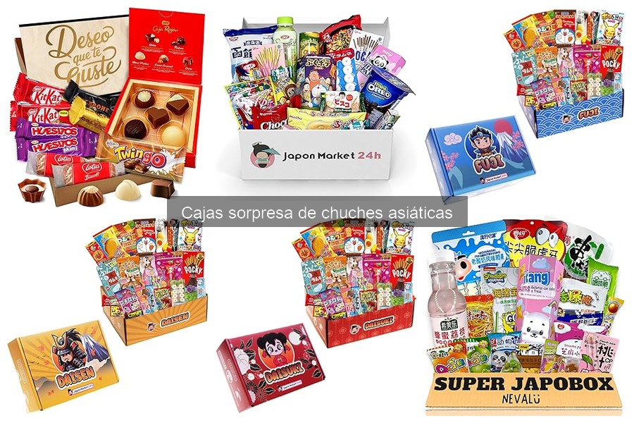 Problemas comunes al recibir cajas sorpresa de chuches asiáticas