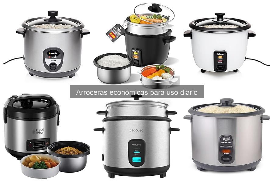 Problemas comunes al usar arroceras económicas y soluciones