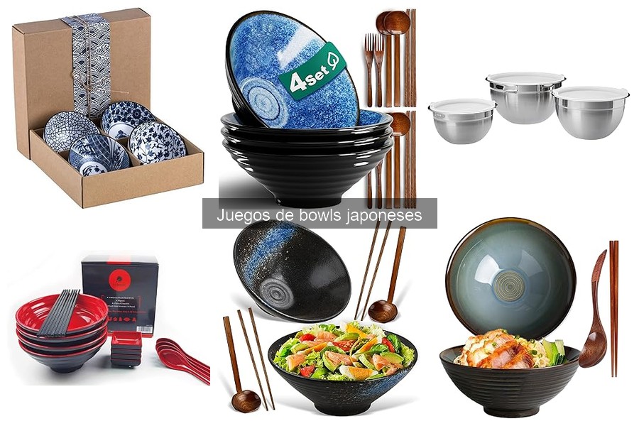 Problemas comunes al usar juegos de bowls japoneses