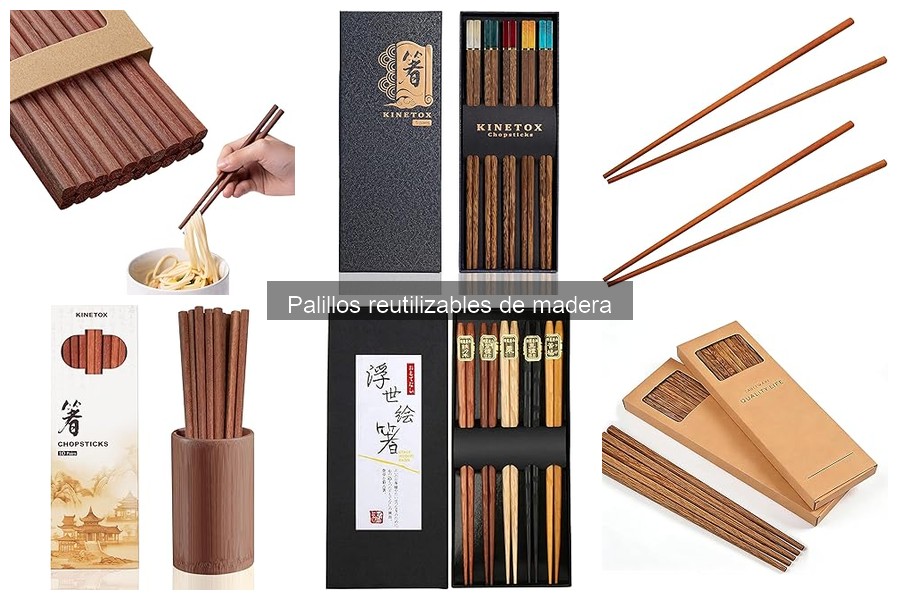 Problemas comunes al usar palillos reutilizables de madera