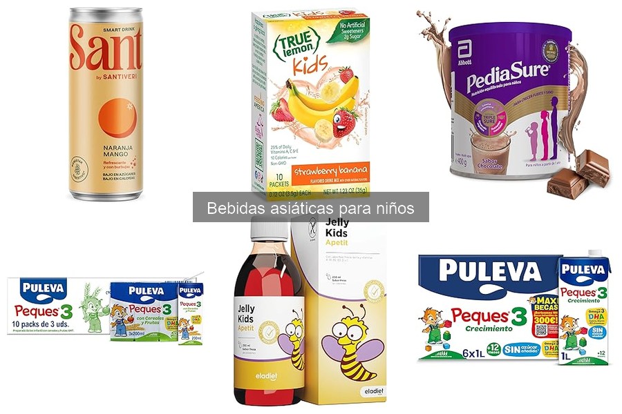 Problemas comunes con bebidas asiáticas para niños