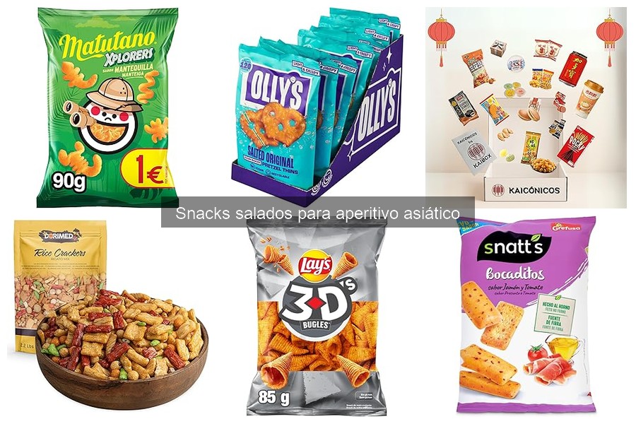 ¿Qué buscar en la etiqueta de ingredientes de snacks asiáticos?