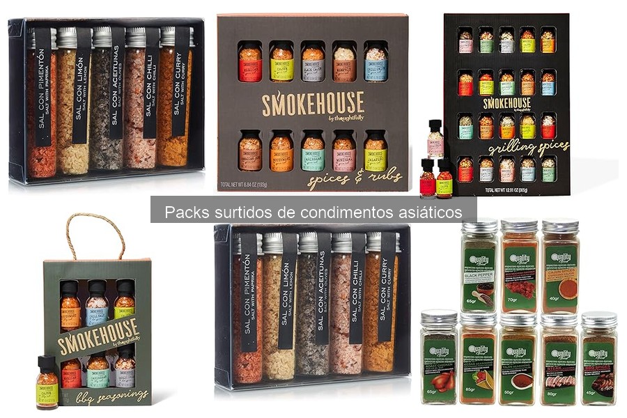 ¿Qué considerar al comprar packs de condimentos asiáticos?
