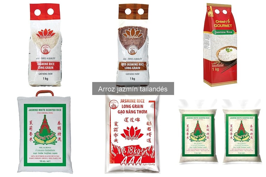 ¿Qué es el arroz jazmín tailandés? Descubre sus características