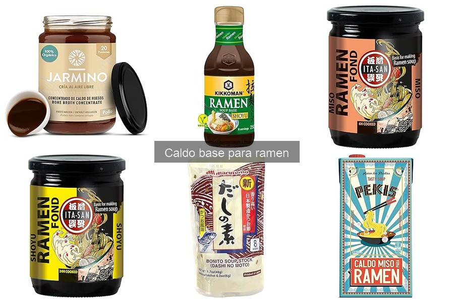¿Qué es el caldo base para ramen? Conoce sus ingredientes