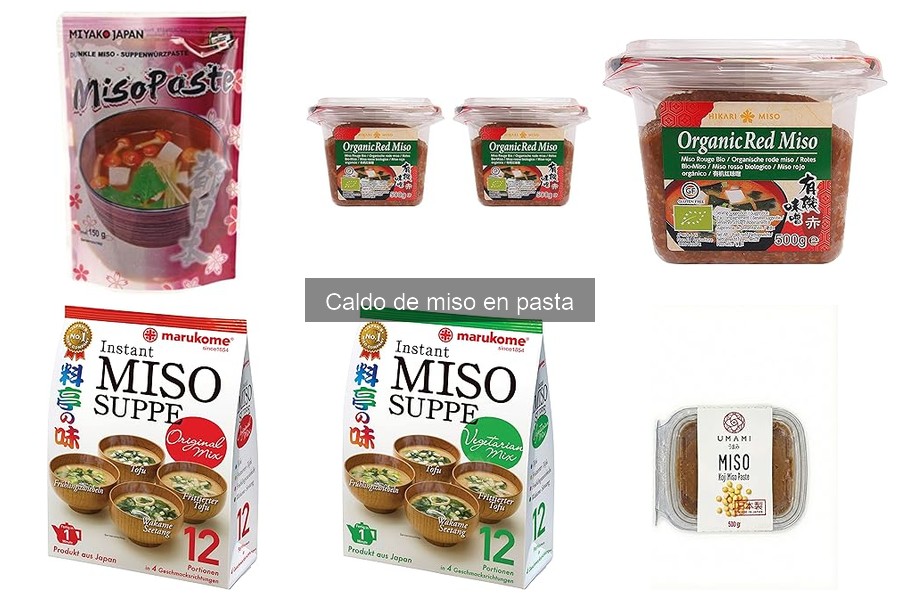 ¿Qué es el caldo de miso en pasta? Descubre sus secretos
