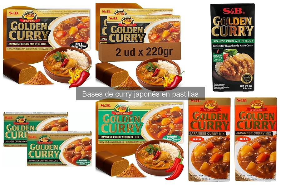¿Qué es el curry japonés en pastillas? Descubre su uso