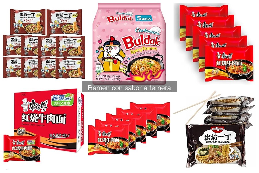 ¿Qué es el ramen con sabor a ternera? Ingredientes y más
