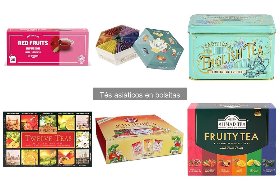 ¿Qué es el té asiático en bolsitas? Características y tipos