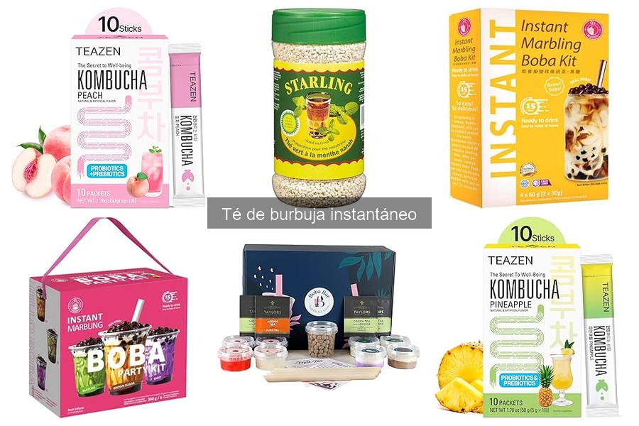 ¿Qué es el té de burbuja instantáneo? Ingredientes y más