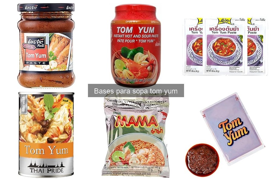 ¿Qué es la base para sopa tom yum? Descubre sus secretos