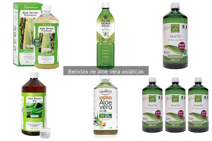 ¿Qué es la bebida de aloe vera asiática? Beneficios y componentes