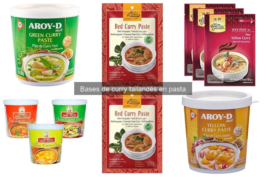 ¿Qué es la pasta de curry tailandés? Ingredientes y usos