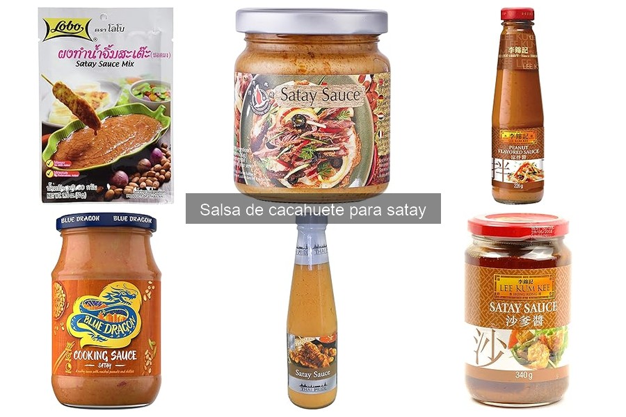 ¿Qué es la salsa de cacahuete para satay? Origen y usos
