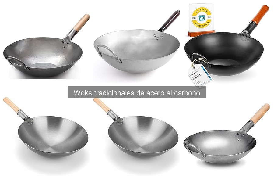 ¿Qué es un wok de acero al carbono? Características y ventajas