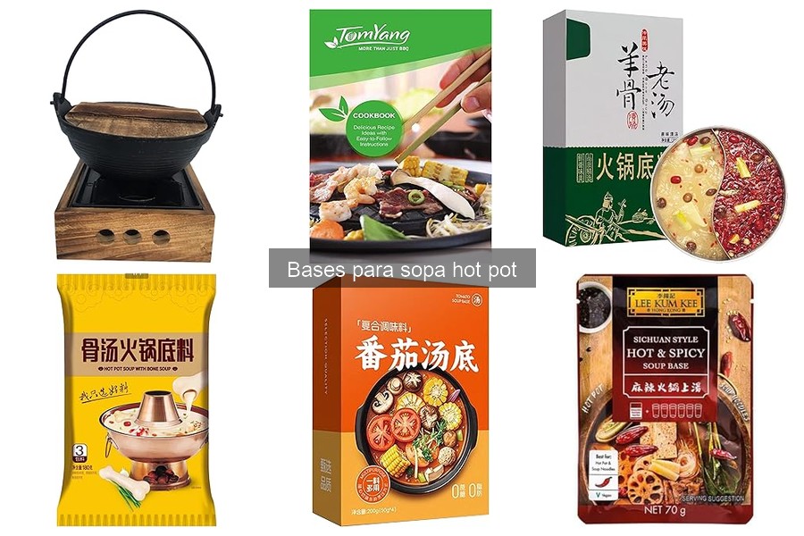 ¿Qué es una base para sopa hot pot? Descubre sus ingredientes