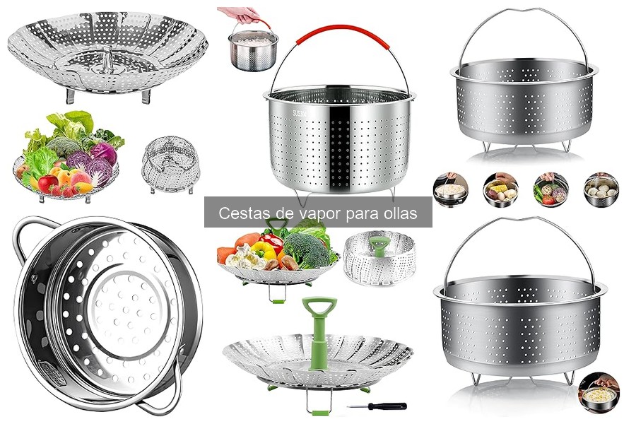 ¿Qué es una cesta de vapor y cómo funciona en la cocina?