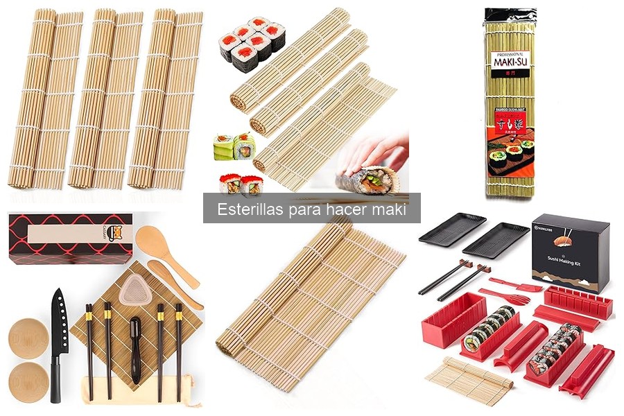¿Qué es una esterilla para hacer maki? Guía esencial