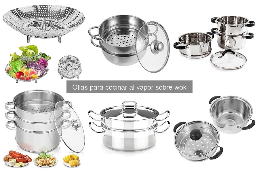 Qué es una olla para cocinar al vapor sobre wok
