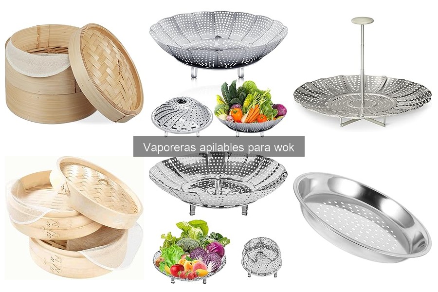 ¿Qué es una vaporera apilable para wok? Características y uso