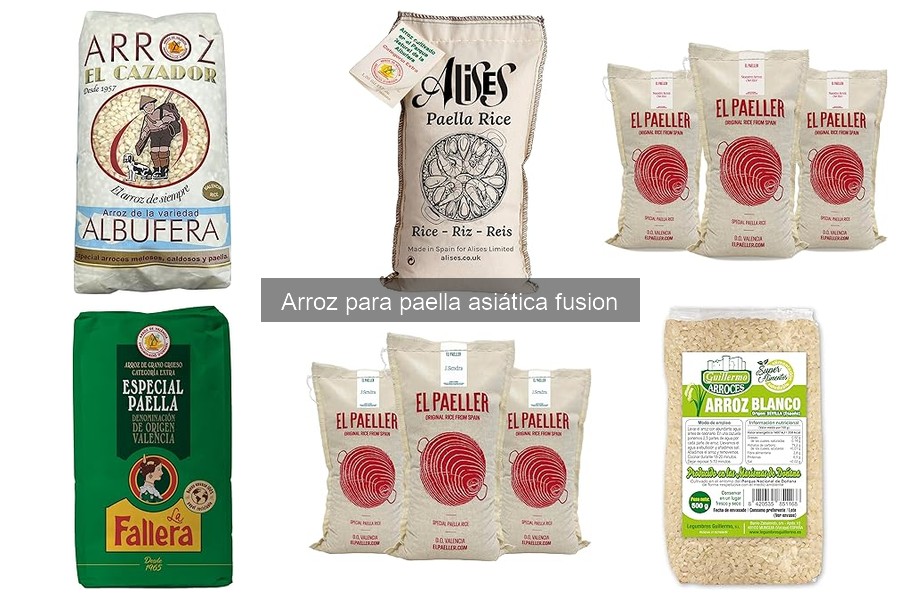 ¿Qué hacer si el arroz para paella asiática queda pegajoso?
