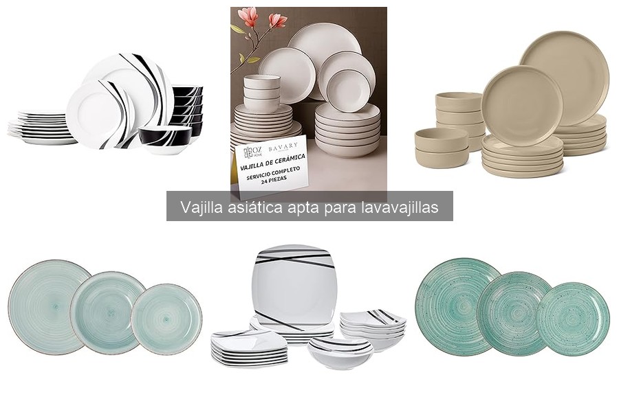 ¿Qué hacer si tu vajilla asiática se desgasta en el lavavajillas?