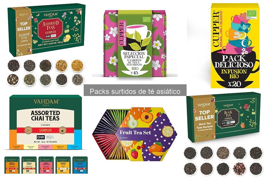 ¿Qué incluir en un pack de té asiático personalizado?