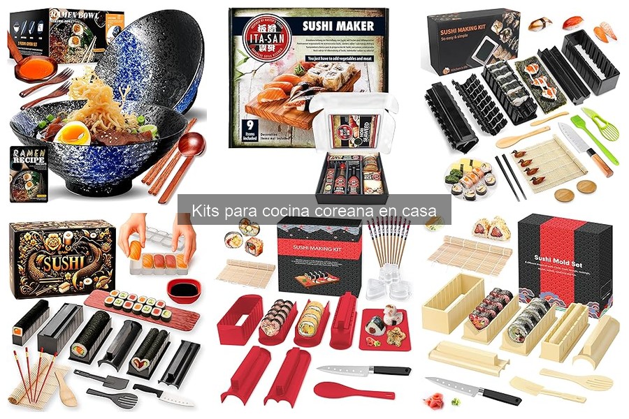 ¿Qué incluye un kit de cocina coreana? Descúbrelo aquí
