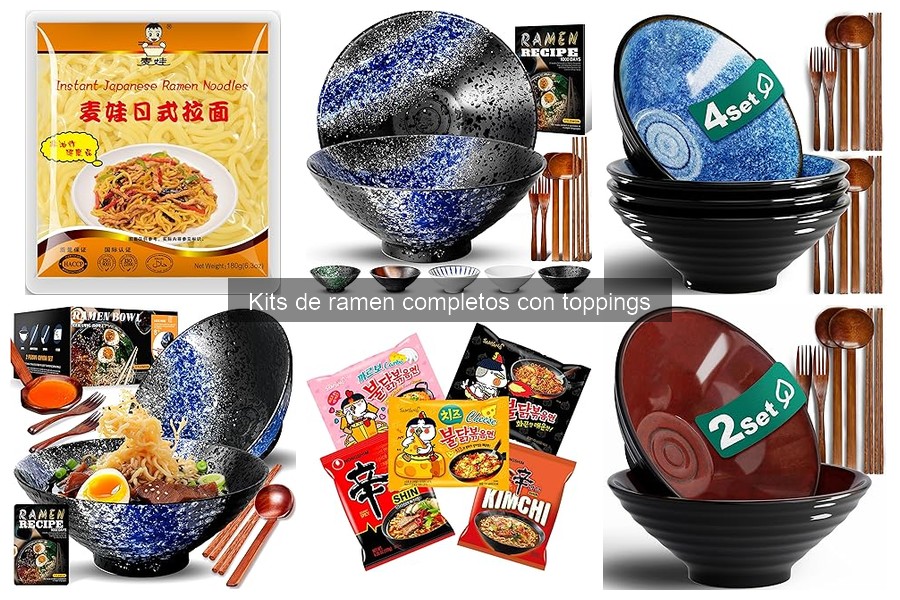 ¿Qué incluye un kit de ramen completo? Todo lo que debes saber