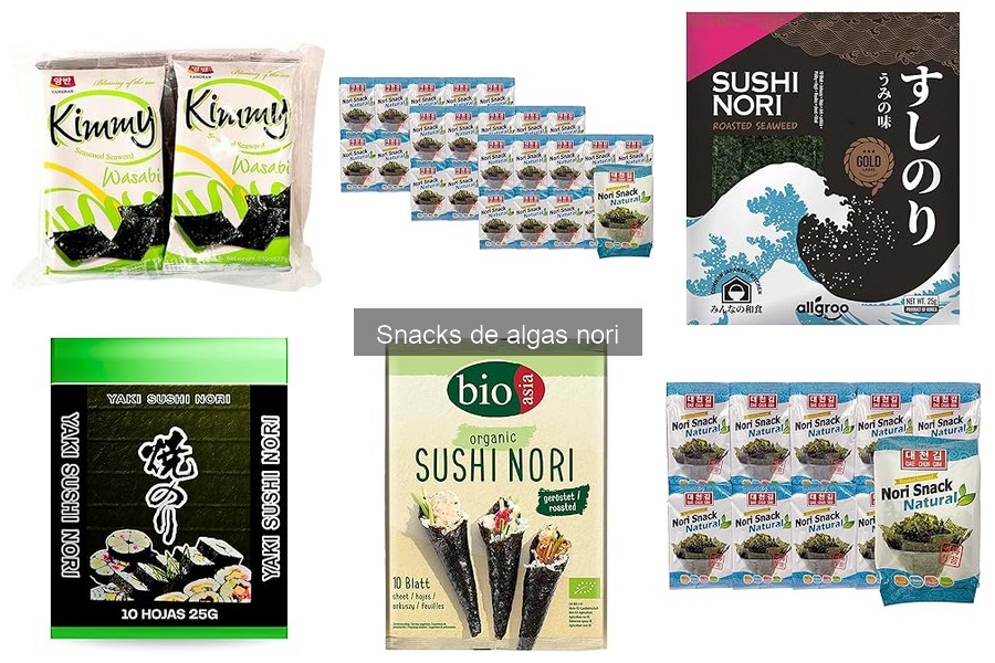 ¿Qué son las algas nori? Beneficios y características
