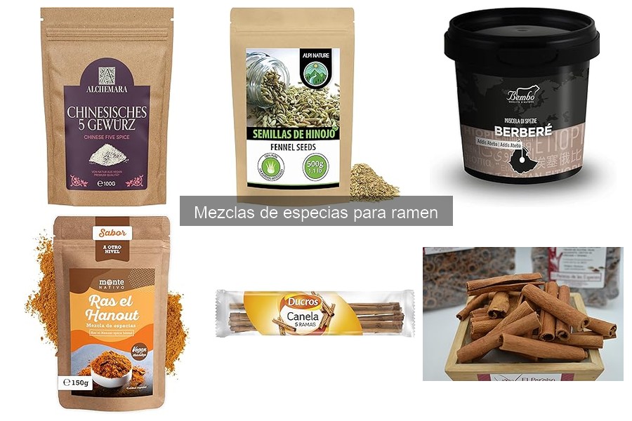 ¿Qué son las mezclas de especias para ramen? Descúbrelas