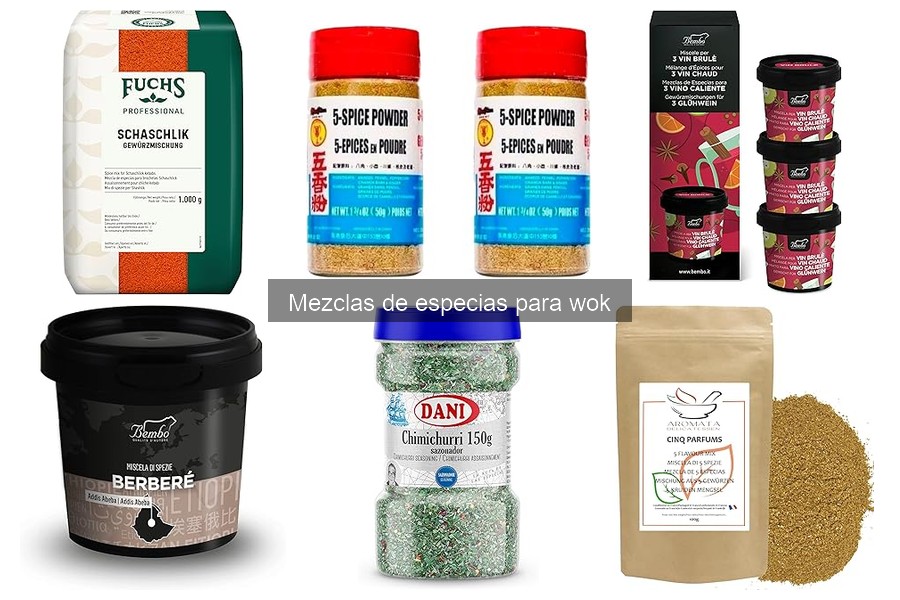 ¿Qué son las mezclas de especias para wok? Guía completa