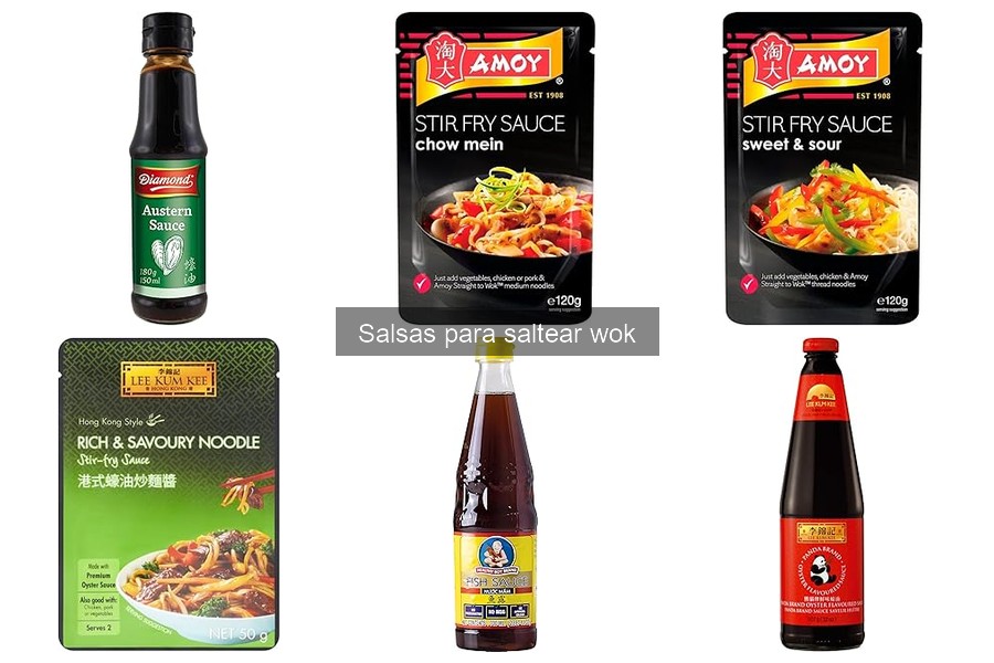 ¿Qué son las salsas para saltear en wok y cómo usarlas?