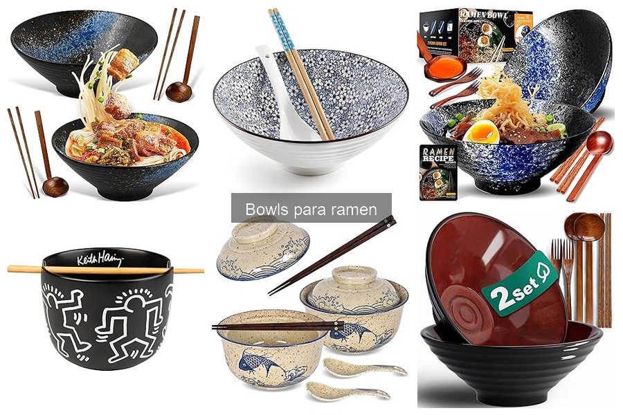 ¿Qué son los bowls para ramen? Características y usos