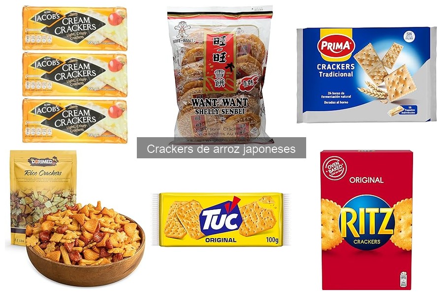 ¿Qué son los crackers de arroz japoneses? Descúbrelos aquí