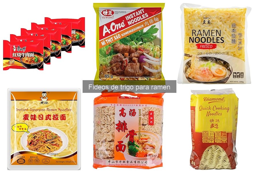 ¿Qué son los fideos de trigo para ramen? Guía básica