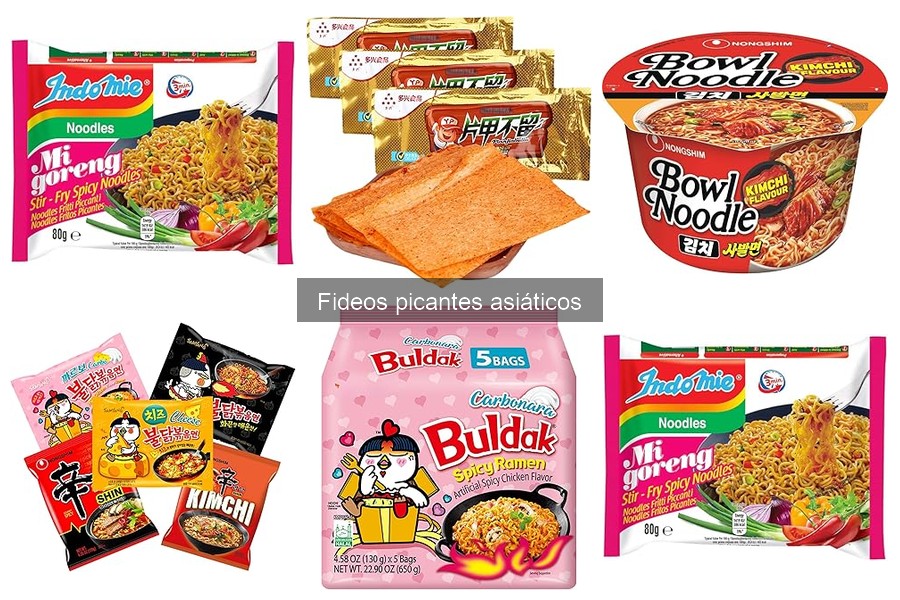 ¿Qué son los fideos picantes asiáticos? Guía básica