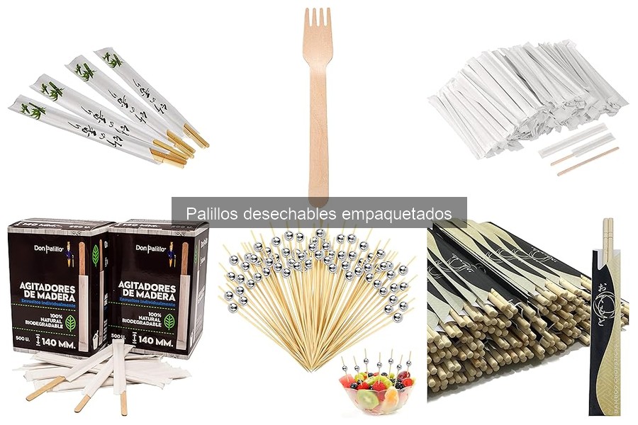 ¿Qué son los palillos desechables y sus usos en cocina asiática?