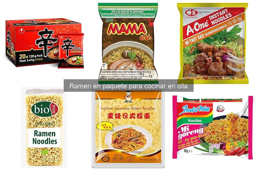 Ramen en paquete vs. fresco: ¿cuál es la mejor opción?