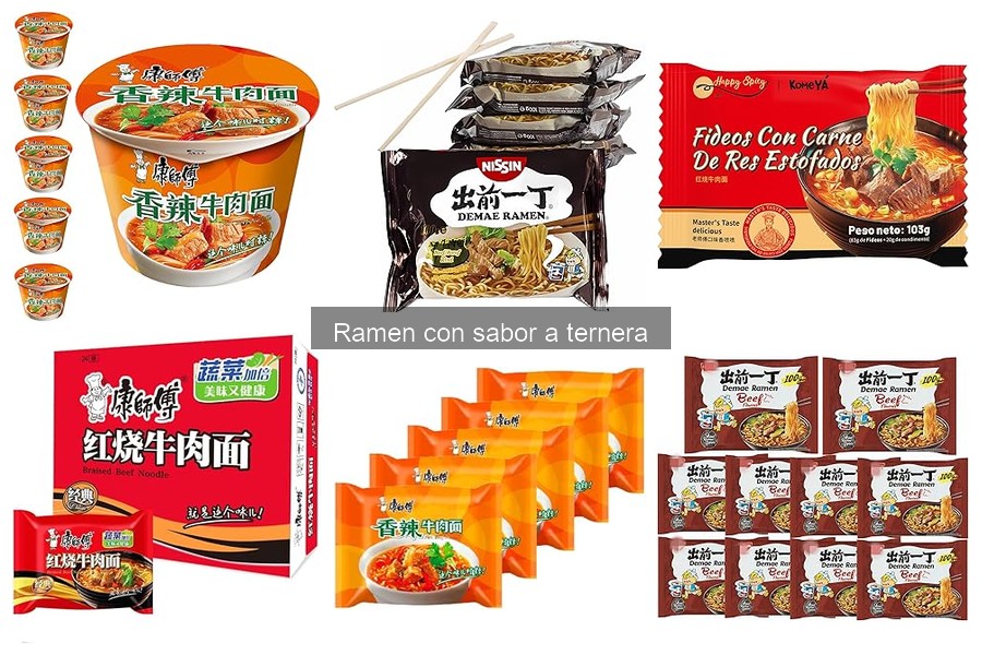 Recetas creativas con ramen de ternera para sorprender