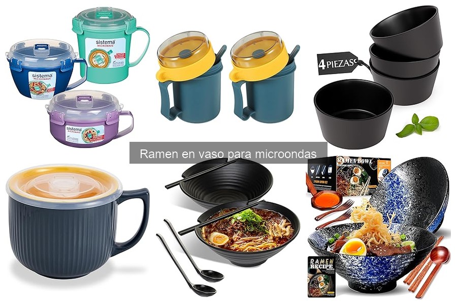 Recetas creativas con ramen en vaso para microondas
