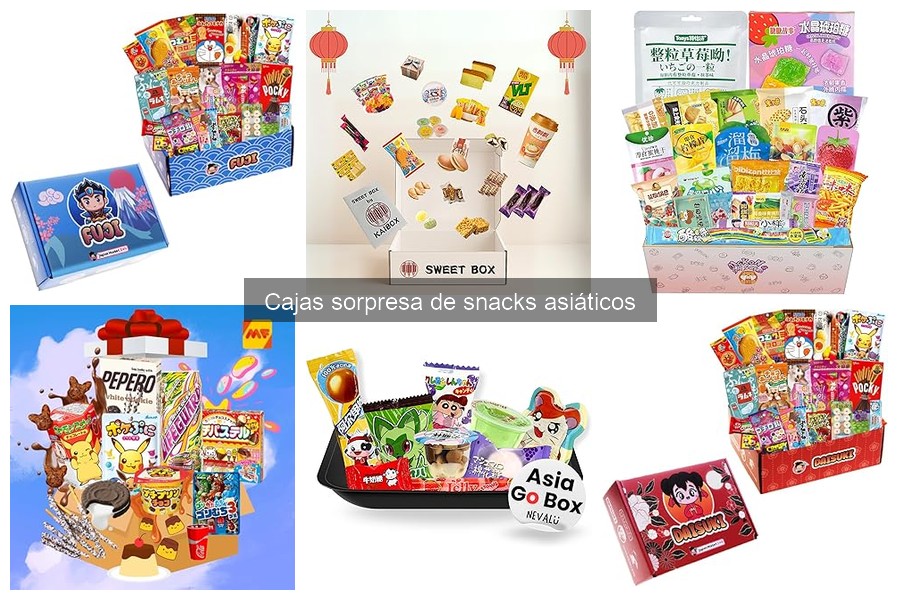 Recetas Creativas con Snacks de Cajas Sorpresa Asiáticas