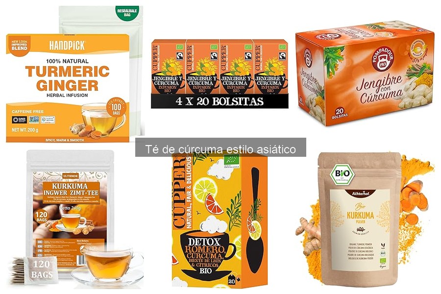 Recetas creativas con té de cúrcuma para disfrutar en casa