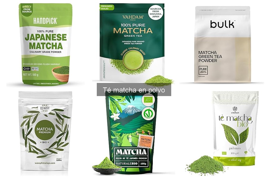 Recetas creativas con té matcha en polvo para disfrutar