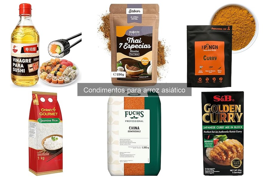 Recetas de arroz asiático con condimentos irresistibles