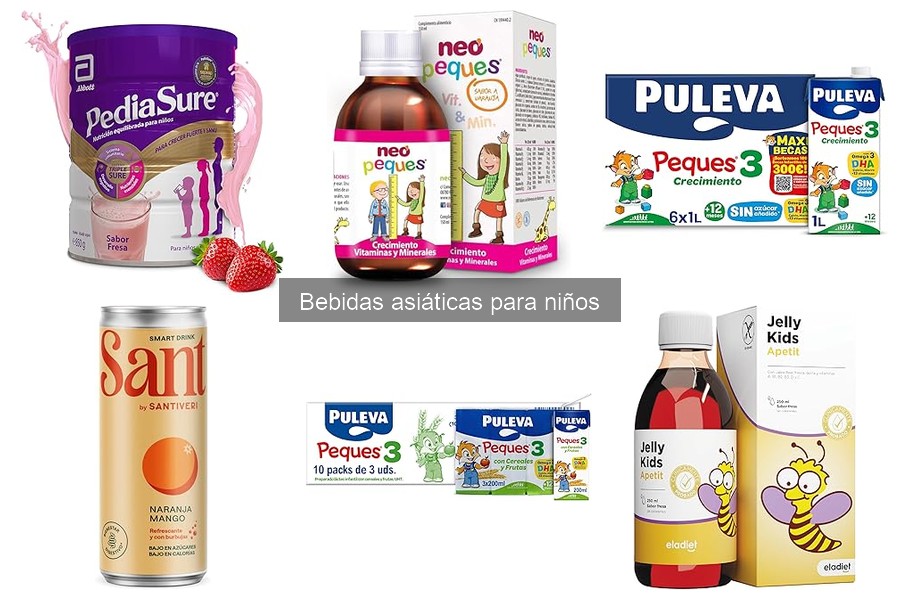 Recetas de bebidas asiáticas caseras para niños
