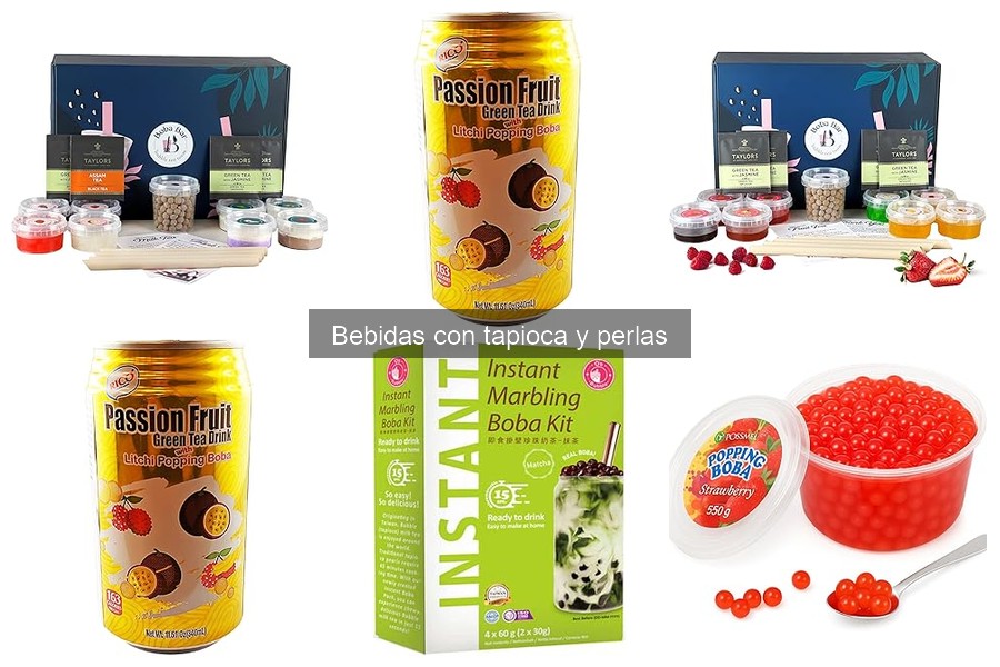 Recetas de bebidas con tapioca para diversas ocasiones
